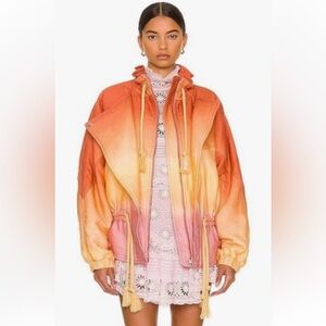 Isabel Marant Kalastd Tasseled Sunset Ombré Padded Jacket